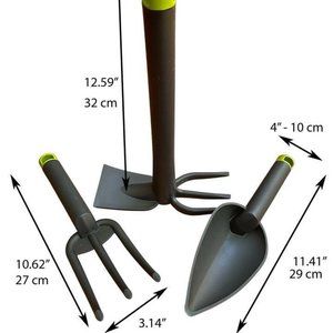 Garden Hand Tool Set 3 pc - Gardening Kit